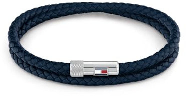 Tommy Hilfiger Jewelry armband für Herren aus Leder Blau - 2790264S