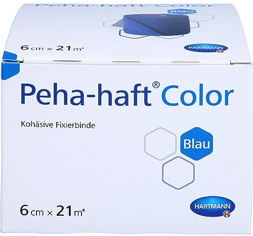 PEHA-HAFT Color Fixierb.latexfrei 6 cmx21 m blau
