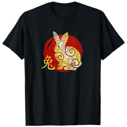 Lapine Signe astrologique de l'horoscope zodiaque chinois T-Shirt