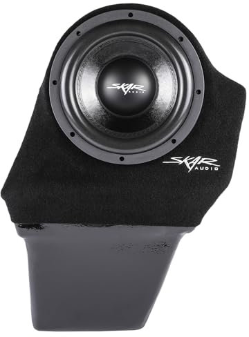 Skar Audio Single 10 Loaded Subwoofer Enclosure Compatible with 2020-2024 Tesla Model Y Vehicles