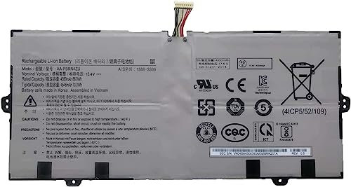 AA-PBRN4ZU Laptop Battery Replacement for Samsung Galaxy Book Flex 15-NP950 950QCJ 930QCJ 950XCJ 930XCJ Series(15.4V 66.9Wh)