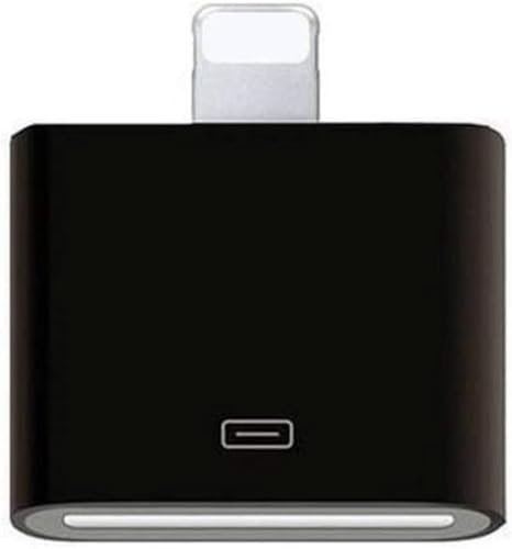 COVS Lightning to 30 Pin Adapter Black, Apple MFi Certified 8-Pin Male to 30-Pin Female Charging Converter, Compatible with iPhone Devices Connector, No Audio Support