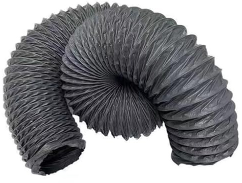 Nylon Range Hood Ducting Vent 24 20 15 20 8 6 4 2 In, Insulated Flexible Duct Hose for Basement/Bathroom/Tight Space Exhaust Fan, Attic Ventilation Tube(ID 9 4/5 in,Long 16ft)