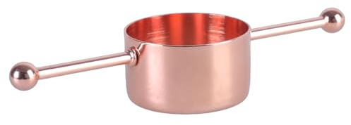 Geavonyg 2pcs Double Ended Jigger For Home And Commercial Use Stainless Steel Cocktail Jiggers Liquor Measuring Cup Tool Stainless Steel Jigger