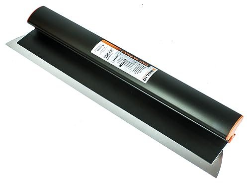 Flächenspachtel Professional Series - Spachtel zum Verputzen von Wänden und Decken - Skimming spatula mit deutlich hoherer Steifheit - Made in EU- (Flächenspachtel 65cm)