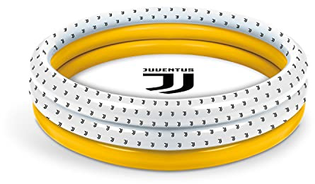 Mondo Toys – F.C. JUVENTUS | 3 Rings Pool - Piscina Hinchable para bebé - diámetro 100 cm, Ideal para niño/niña +10 Meses - 16898