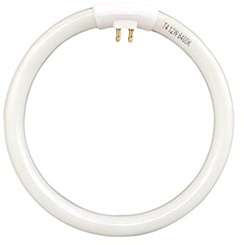 Goandwin 12W T4 Replacement Bulb for Conair Makeup Mirror, 5.5’’ Circular Fluorescent Lamp