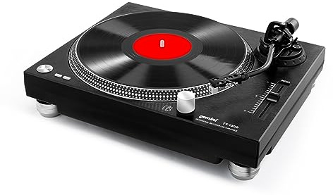 Gemini TT-1200 Plattenspieler mit 3 Geschwindigkeiten und USB-Schnittstelle