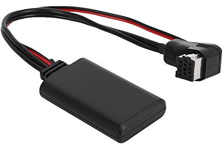 XTevu Bluetooth Wireless Car Audio Stereo Module - IP-BUS AUX Adapter with 12-Pin Cord, Wireless AUX Module