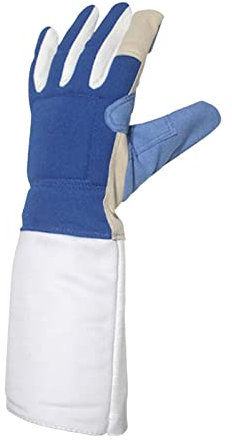 JISADER Fechthandschuhe für - und Säbel-Trainingsgeräte, waschbar, professionelle, rutschfeste Handschuhe für Kinder, Kinder, Wettkampf, Training, XL Links