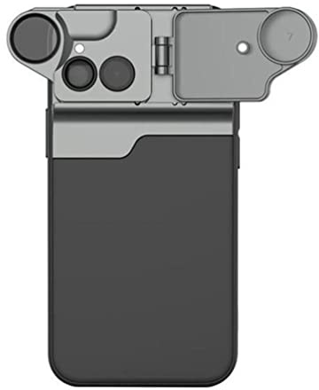 Kit d'objectif pour téléphone portable iPhone 14 Pro Max/14 Plus, étui de téléphone portable avec objectif macro 30X, objectif grand angle CPL 180° Fisheye 180° et téléobjectif 2X (3 en 1 pour iPhone