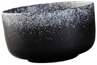 MagiDeal Matcha Bowl, Chawan, Handmade Traditional Tea Bowl, Japanese Tea Cup for Friends, Tea Lovers, B