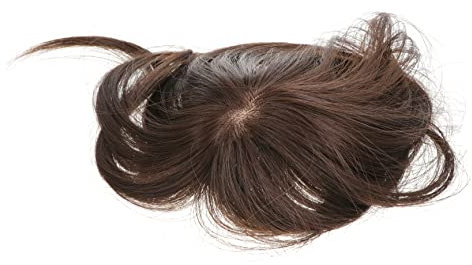 PLAFOPE Frange Clip-in à Effet Naturel Cheveux Synthétiques Frange à Porter Facilement Style Aérien Froid