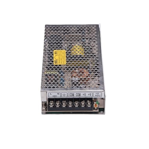 FENGCUICUI Fuente de alimentación conmutada Mini/pequeño tamaño 200w Salida única 5v 30a programable AC/dcled smps 12v 15v 24v 27v 36v 48v, Volumen pequeño(5V 30A)