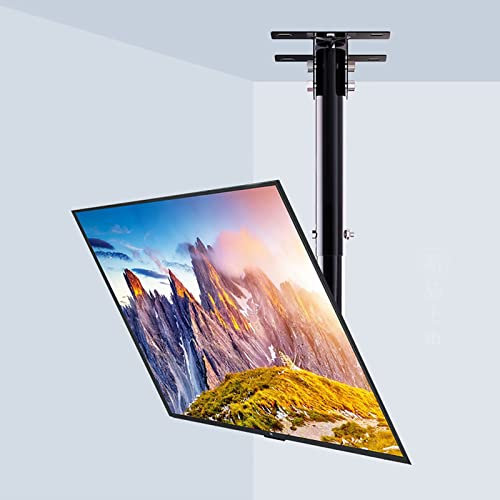 SQMGFA Support TV Universel, Support TV Portable, Support Mural articulé pour téléviseur à Mouvement Complet, Support inclinable et pivotant pour écrans LCD LED HD 4K de 32 à 75 Pouces, c