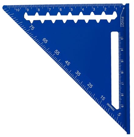 4 Alluminio Mitra Triangolo Righello 45 gradi/90 Gradi Lavorazione Del Legno Goniometro Quadrato Strumento di Misura Multifunzionale