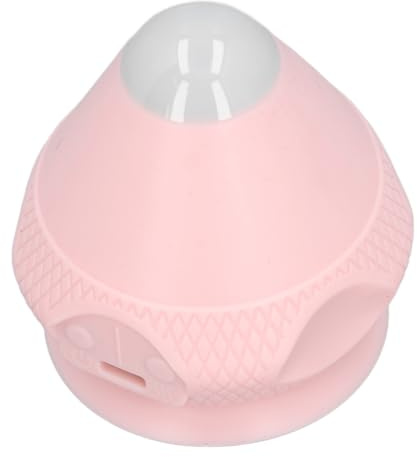 TOPINCN Montierbares Rückenmassagegerät, Montierbarer Massageball, Dual-Mode-Vibrations-Rückenmassagegerät Zur Schulterentspannung, Timer-Funktion für Energieeffizienz (Rosa)