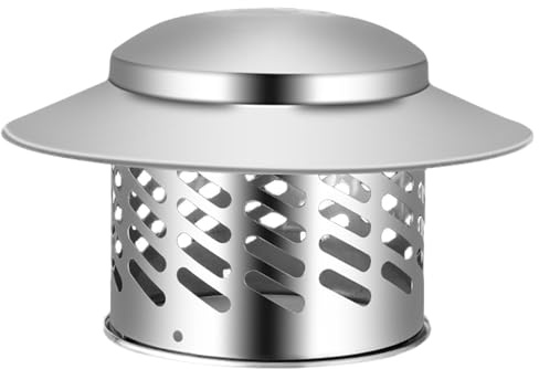 Cappucci per, copertura per cappucci di scarico, copertura impermeabile per bocchetta del tetto, copertura per canna fumaria, per edilizia e stufe esterne