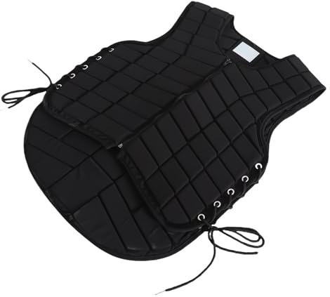 VGEBY Gilet équestre, équipement de Protection en Polyester avec Rembourrage étendu, Protection Corporelle pour Adulte pour Le Confort de l'équitation (XL)