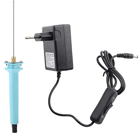 18W 10cm elektrischer Heißdrahtschneider Schaumstoff Polystyrol Heißschneidgravurstift EU Stecker 100-240V