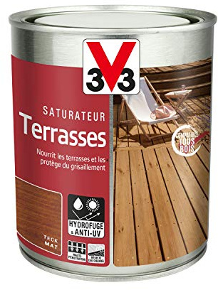 V33 Saturateur terrasses classique Teck 1 L