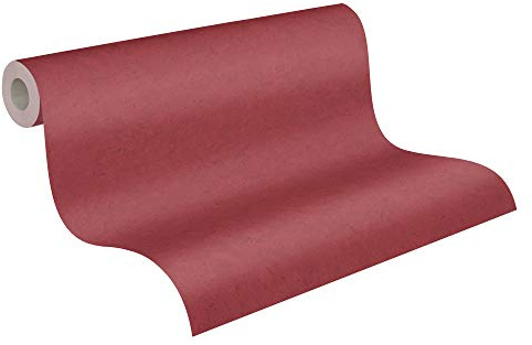 A.S. Création Livingwalls Vliestapete Metropolitan Stories Unitapete Antonio Barcelona einfarbig 10,05 m x 0,53 m rot schwarz 378653 37865-3