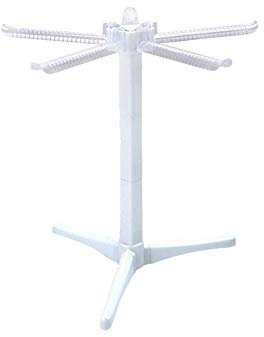 N-K Séchoir à pâtes pliable Spaghetti Pasta - Pour la maison - Compact - Pour un rangement facile - Blanc - Qualité fiable
