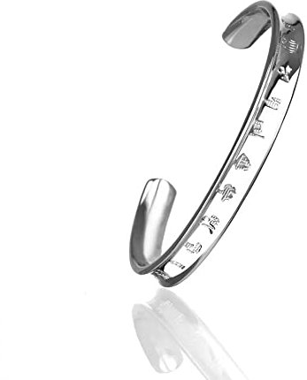 Eburya History of Ireland - Keltischer Torc Armreif - handgefertigt in Irland - Sterling Silber Torque