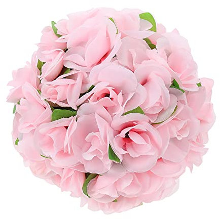 Happyyami Hochzeitsrosen- Mit Kunstblumen Dekorative Hängedekoration Für Feierlichkeiten Fliederfarben Mit Grünem Fade-resistent Für Hochzeiten Und Partys