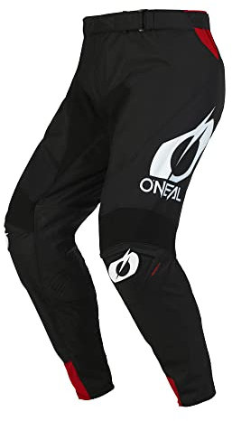 O'NEAL | Motocross-Hose | Kinder | Enduro MX | Stretch-Einsätze, Vollständig gefüttert, Polster aus Gummi für zusätzlichen Schutz | Mayhem Youth Pants Hexx V.23 | Schwarz Weiß | 26 (12/14)