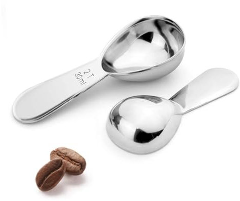 LIFKOME Cucharas Medidoras Inoxidable Cuchara De Café Medidora Herramienta De Cocina Para Polvo