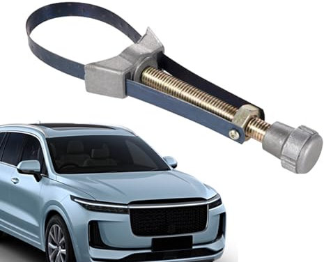Ölfilterschlüssel, Ölfilter-Entferner-Werkzeug - -Ölfilterbandschlüssel aus Metall - Ölfilter-Drehschlüssel, Rohrverschraubungswerkzeuge, Ölfilter-Bandschlüssel für Auto, SUV, LKW