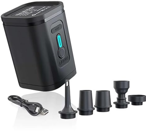 Cikiki Vacpack Mochila expandible de 60 litros con compresión al vacío, resistente al agua, antirrobo, mochila de viaje al vacío (sin bombas inflables)
