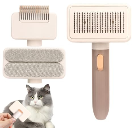 Brosse de toilettage pour chat - Outil de massage pour animaux domestiques