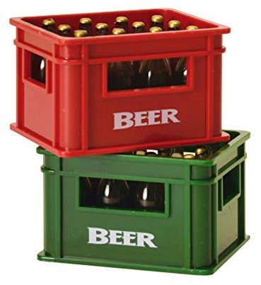 Bierkiste Flaschenöffner mit Magnet - Bierkasten Bieröffner Kapselheber