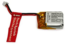 Carson 500608261 Batteria Li-Po 3,7V/100mAh - batteria di ricambio, batteria RC, accessori per veicoli telecomandati, batteria di ricambio per automodelli