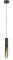 Eglo Suspension luminaire LED Barbotto, lampe de plafond suspendue pour salon et salle à manger, éclairage indirect, métal noir et doré, avec ampoule GU10, blanc chaud