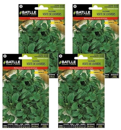 Semillas de valeriana verte canonigo de Semillas Batlle PACK (4)