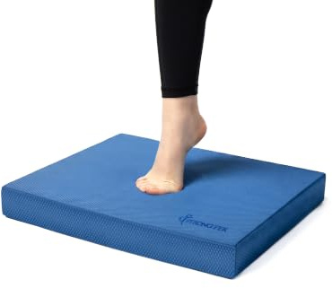 StrongTek Extra Wide Foam Balance Pad for Physical Therapy, 19 X 15.8 X 2.4, High-Density TPE Foam Pad for Exercise, Enhanced Stability, Core Strength, Non-Slip & Water-Resistant, for Fitness, Yoga
