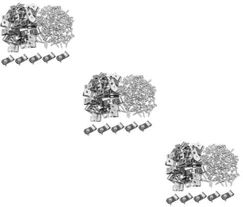 Sosoport 300juegos Clips De Alambre para Vallas De Ganado De Abrazaderas Clips De Instalación para De para Protección De Animales
