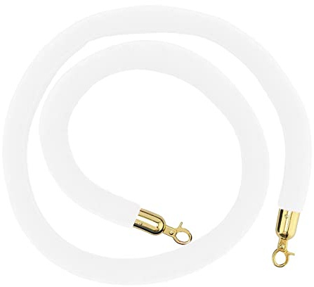 Corde d'entrée VIP - Cordes de barrière en mousse pour le contrôle des foules - Cordes de sécurité pour cinémas, hôtels, événements, grandes ouvertures - Garde-corps durable et élégant