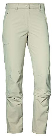 Schöffel Pantalon Femme Engadin1 Zip Off - Beige - Taille 46