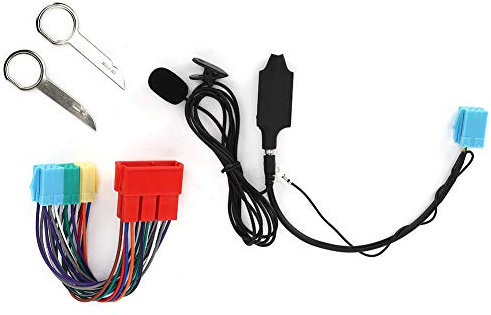 Akozon Accessori Elettronici Adattatore Audio Bluetooth con Altoparlante Car Stereo Adatto per A2 A3 8L 8P A4 B5 B6 B7 A6