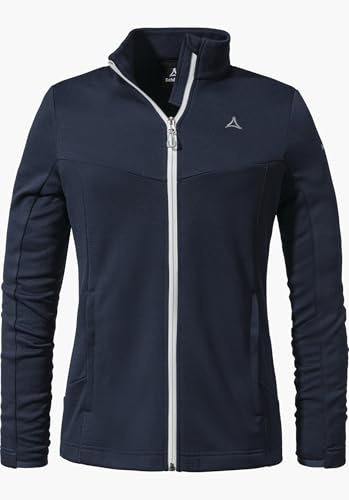 Schöffel Damen Fleece Jacket Bleckwand L, atmungsaktive Fleecejacke, wärmende Outdoorjacke mit Stehkragen