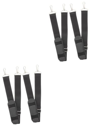 Vaguelly 4pcs Adjustable Shoulder Strap for Violin Bag Padded Strap for Violin Storage Case Safely