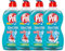 PRIL Kraft Gel Higiénico Frescura (4 x 450 ml), Detergente para lavavajillas a mano con el máximo poder desengrasante, para platos limpios incluso en agua fría, elimina los malos olores