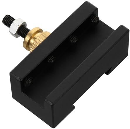 DOITOOL 2stücke Mini-drehmaschine Werkzeughalter Aluminiumlegierung Für Externen Cutter Präzise Und Robust Für Drehen Schneiden Und Rändeln