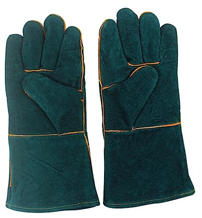 BESPORTBLE Bissfeste Reptilienhandschuhe Schutzhandschuhe 1 Paar aus Leder