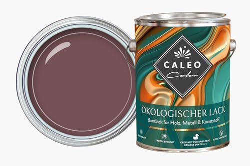 Caleo Color Fireplace Evening Paint, 0.15 Litres, Ecological Paint for Furniture, Natural, Solvent-free, Suitable for Toys