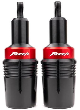 EQJSHL Motorrad Rahmen Slider Crash Pad Protector Für Für FAZER FZ1 FZ6 FZ8 FZ1 FZ6 FZ 8 Fallende Schutz Zubehör Sturzschutz Sturzpads(ROT)